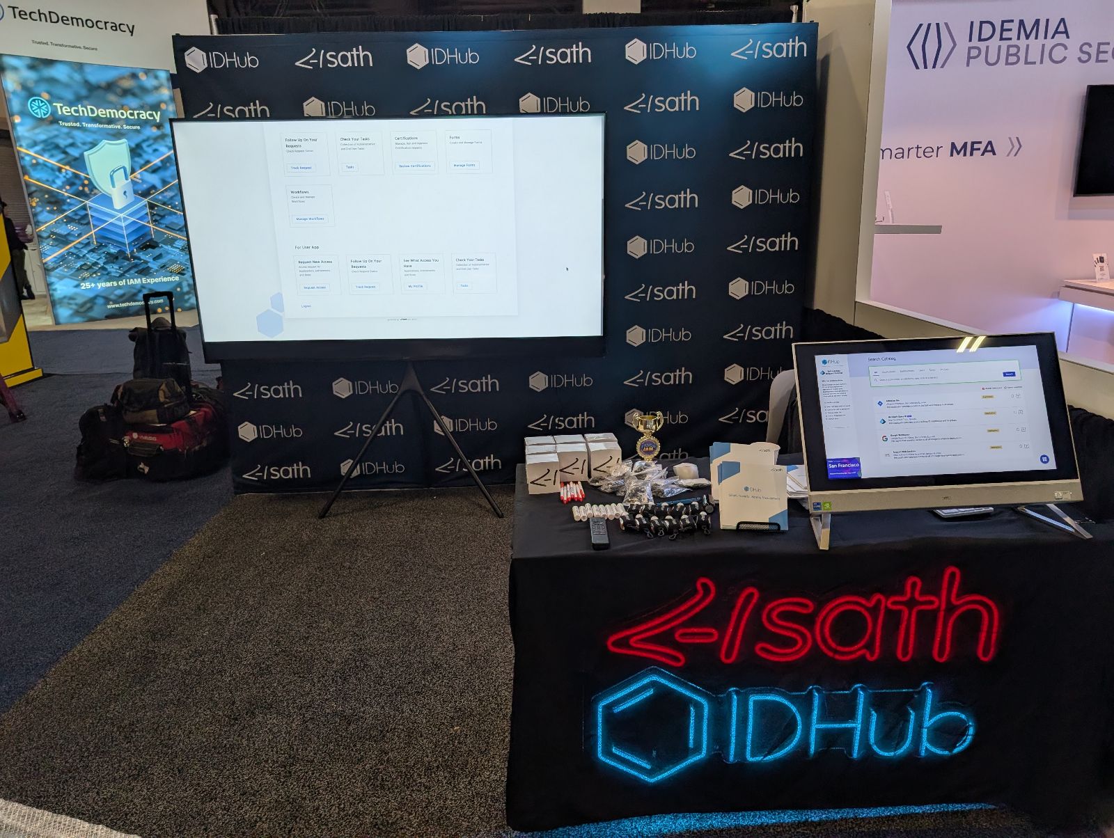 identiverse 2025 Sath booth pic
