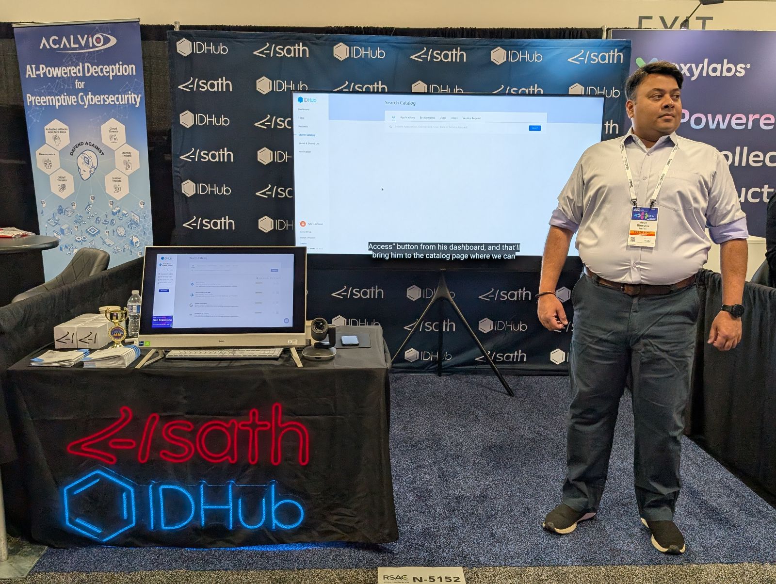 RSAC conference 2025 SAth Booth
